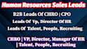 do human resources lead generation, HR sales leads, people and talent leads
