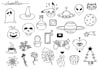 draw anything in minimalist and doodle style