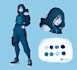design your characters for your story, manga, comic