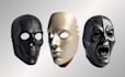 3d mask, 3d helmet cosplay, 3d model, 3d face mask, printable 3d mask model