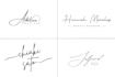do a real handwritten logo or signature for your business or personal