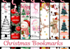 design christmas bookmarks and canva templates for etsy