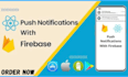integrate firebase notification in your web app and mobile app