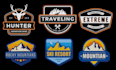 do custom sticker design, logo, badge, patch and label