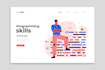 do frontend development in html CSS js bootstrap tailwind and react js