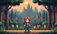 design pixel art characters, assets and animation for game