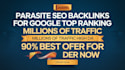 rank your website with parasite SEO backlinks for google top ranking