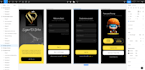 do creative mobile app UI UX in figma for ios or android