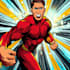 create premium superhero comic style