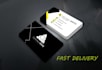 create business cards with 4 concepts within 5 hours