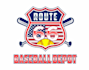 do modern line design baseball logo
