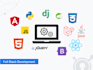 develop a responsive full stack web application with react, next js and laravel