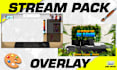 create you a non animated stream pack