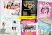 design a unique professional flyers posters brochures
