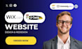 wix website redesign godaddy website redesign design wix harmony godaddy design