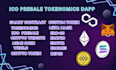 do ico website, token launch with smart contract, wallet connect