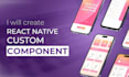 create custom react native components