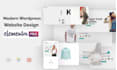 create modern wordpress website design with elementor pro