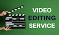 professionally edit your personal, event or family videos