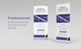 design roll up banner, pull up, standee, and retractable banner