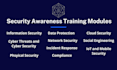 provide cyber security awareness training