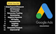 setup, optimize and manage google ads PPC campaigns