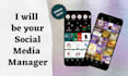 be your social media manager