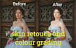 do professional photo retouching and cinematic colourgrade