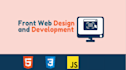 do frontend website development using HTML CSS javasript