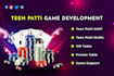 develop multiplayer poker and rummy game app