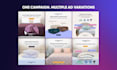 design static meta ad creatives for facebook and instagram