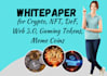 write and design nft, metaverse roadmap, and white paper