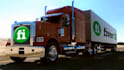 make semi truck logo reveal intro