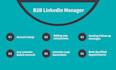 be your linkedin sales manager and b2b appointment setter