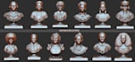do 3d realistic face sculpting for 3d print