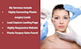 design plastic surgery landing page reconstructive surgery lead cosmetic website