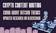 write SEO optimized articles on cryptocurrency blockchain and nft
