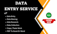 do data entry, copy paste, convert into pdf, virtual assistant