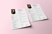 do professional resume design, modern CV design, update resume with cover letter