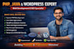 php jave programming and wordpress website development expert