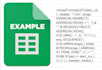 write an advanced google sheets formula