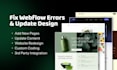 fix webflow issues, edit, bug fix, design update