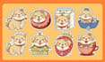 design cute animals, emote, stickers, chibi, character