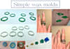 design you 3d jewelry master model in wax