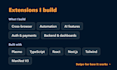 develop any kind of extension script for chrome firefox edge