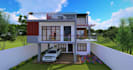do 3d house designing, modelling and rendering