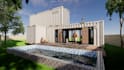 create a beautiful tiny house cabin and office
