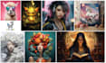 create unique ai generated concept art using midjourney