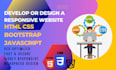 code your responsive website with HTML CSS