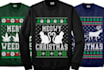 create ugly christmas sweater and tshirt design